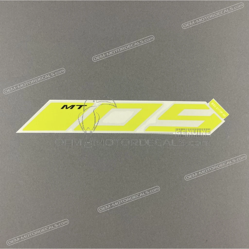 Yamaha MT-09 Pegatina Tapa Lateral Derecha Lado Derecho OEM BS22173F5000