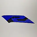 Side cowling decal, left side
