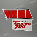 Zijpaneel sticker, linkerkant