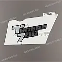 Side cowling decal, right side