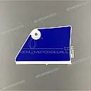 Side cowling decal, left side