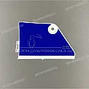 Tail cowl decal, right side