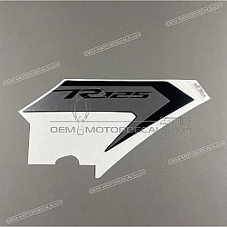 Side cowling decal, right side