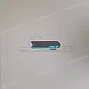 Brandstoftank Yamaha sticker, links