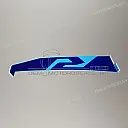 R1 Logo Aufkleber Seitenverkleidung links