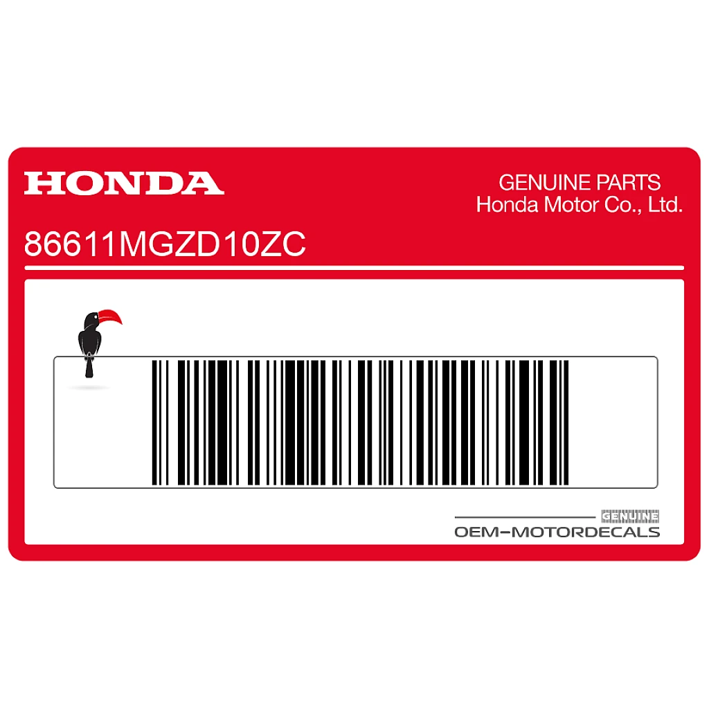 Honda-86611MGZD10ZC