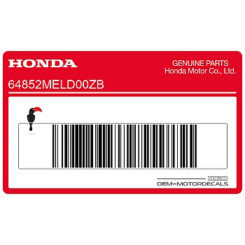 Tank decal , left side