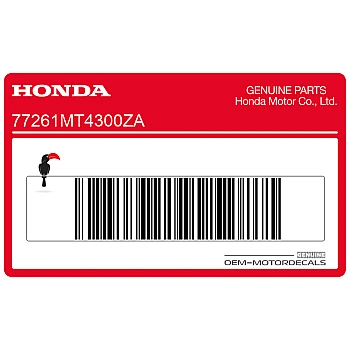 Heckverkleidung Aufkleber