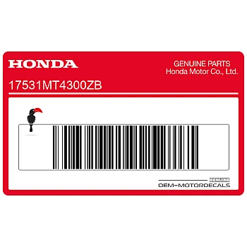 Adesivo serbatoio, lato destro