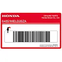 Adesivo carenatura superiore CBR1000RR FIREBLADE, lato destro