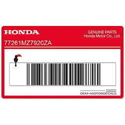 Heckverkleidung Aufkleber