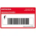 Naklejka na zbiornik paliwa Honda Wing, lewa strona