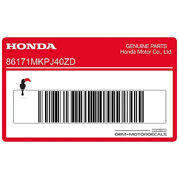 Tank decal, right side