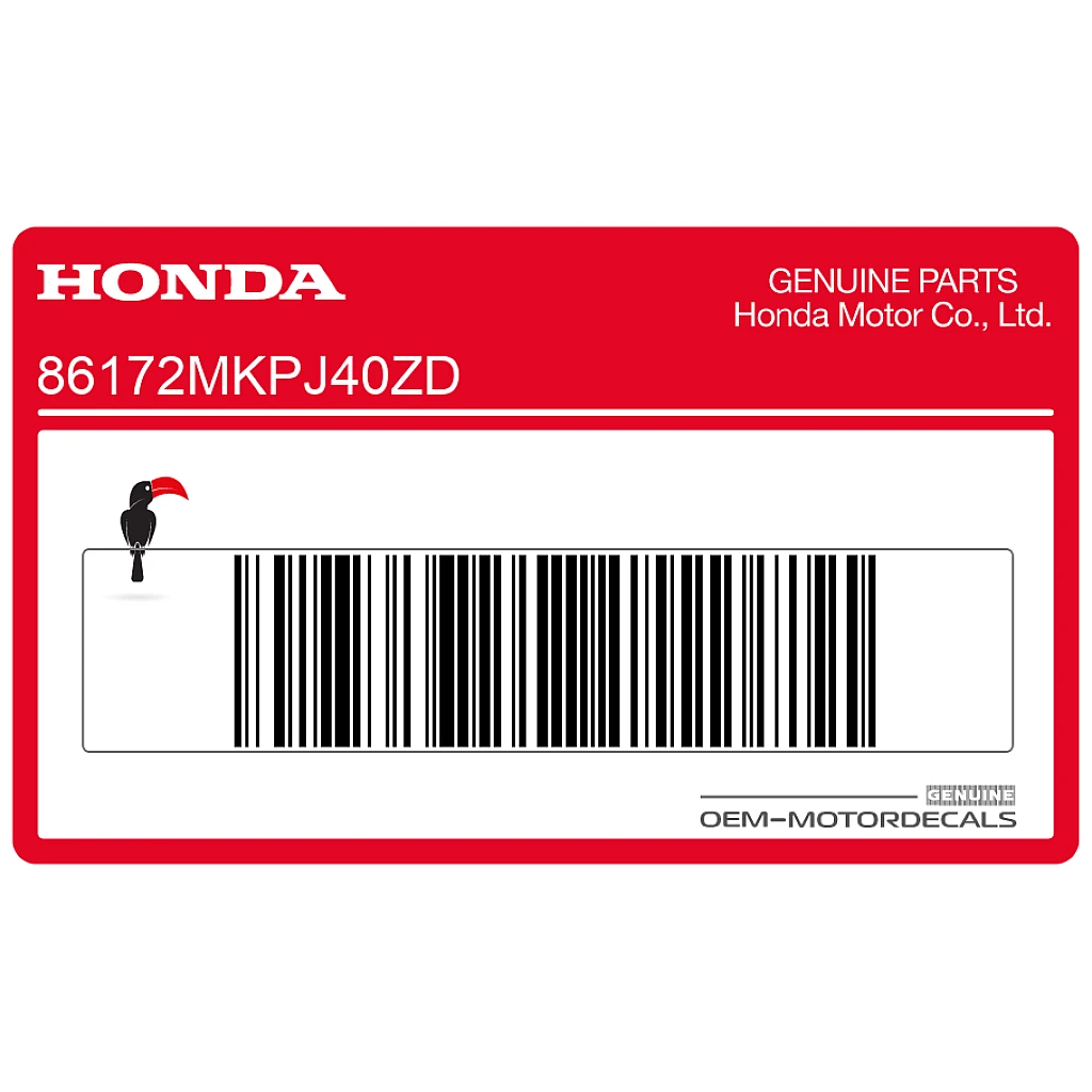 Honda-86172MKPJ40ZD