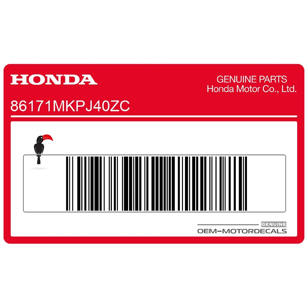 Honda-86171MKPJ40ZC