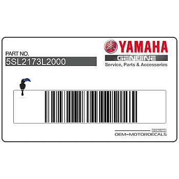 Heckverkleidung Aufkleber, Satz