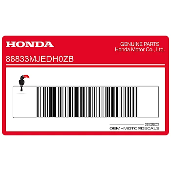 Naklejka na osłonę ramy, prawa strona