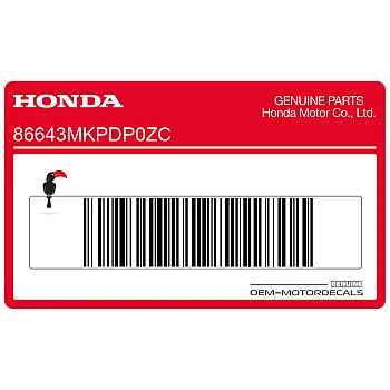 Naklejka na osłonę boczną, prawa strona