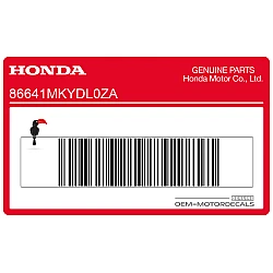 Side cowling decal