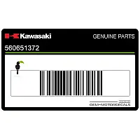 KAWASAKI Autocollant de flanc de carénage supérieur Ninja ZX-9R, côté droit 56065-1372