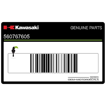 Autocollant de couverture de réservoir, côté droit