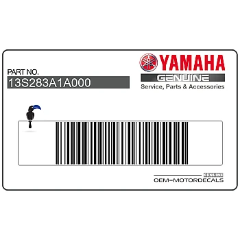 Adhesivo YAMAHA quilla, lado izquierdo