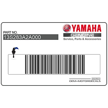 Adhesivo logotipo YAMAHA de quilla, lado derecho