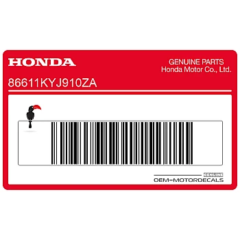 Naklejka na przedni błotnik