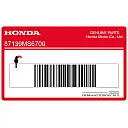Brandstof tank TRANSALP sticker