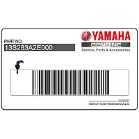 YAMAHA Aufkleber für untere Verkleidung YAMAHA, rechts 13S-283A2-E0-00