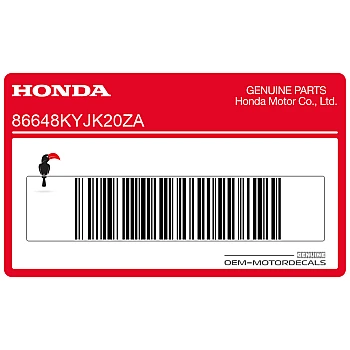 Naklejka na osłonę boczną, prawa strona