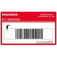 HONDA Sticker bagagedrager Dominator 87116-MN9-300