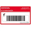 Naklejka DOMINATOR na błotnik tylny