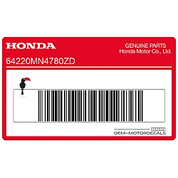 Kuipruit,windscherm sticker