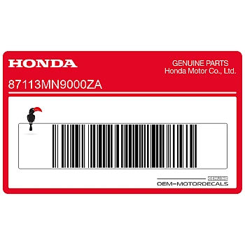 Naklejka na osłonę boczną, prawa strona