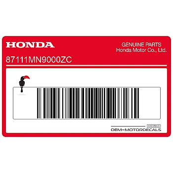 Autocollant de réservoir, côté droit