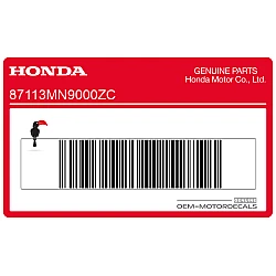 Naklejka na osłonę boczną, prawa strona