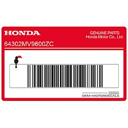 Naklejka na osłonę boczną