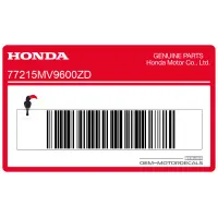 HONDA Emblema HONDA para carenado superior, lado derecho 77215-MV9-600ZD