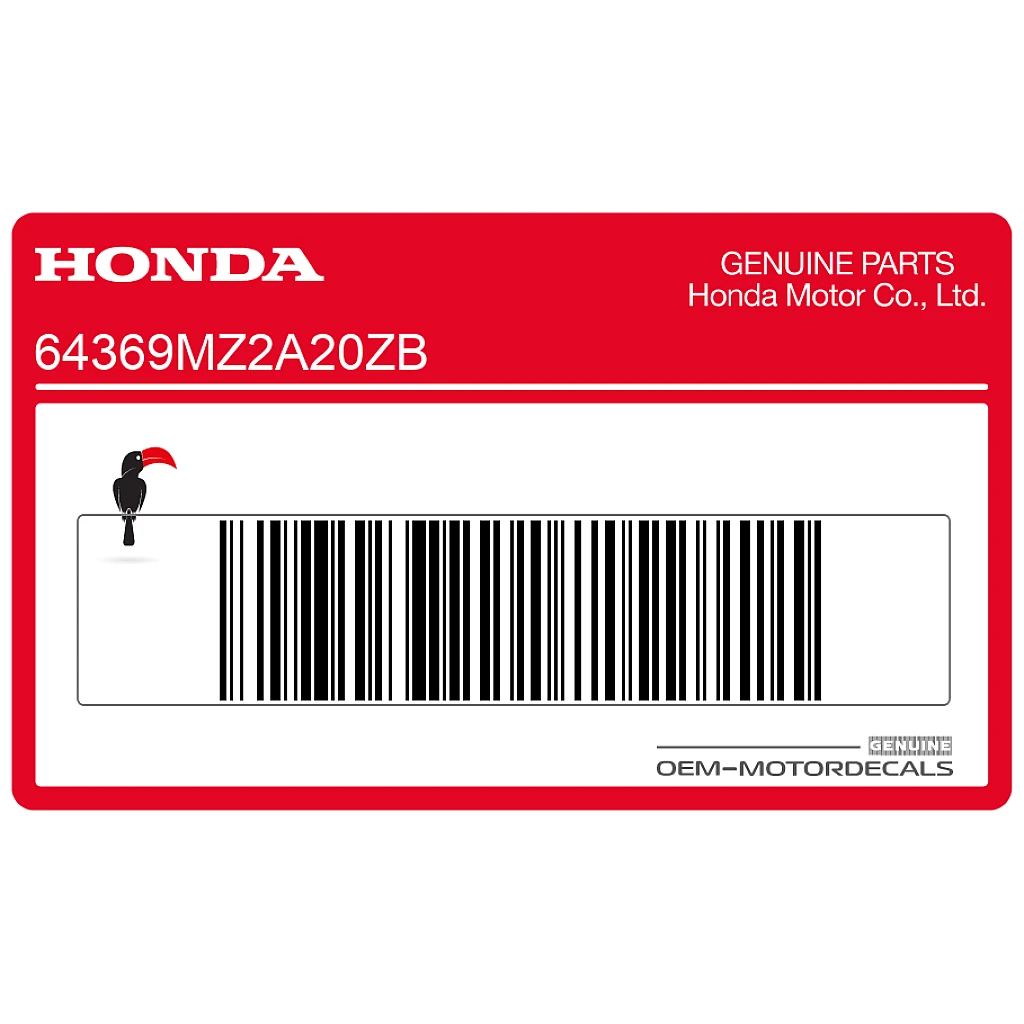 Honda-64369MZ2A20ZB