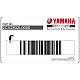 Gráfico de carenado frontal derecho Yamaha YZF-R6 OEM 2CX-2832L-00-00
