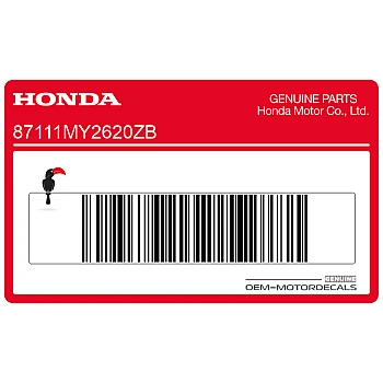 Tank decal, right side