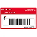 Fuel tank HONDA mark, right side