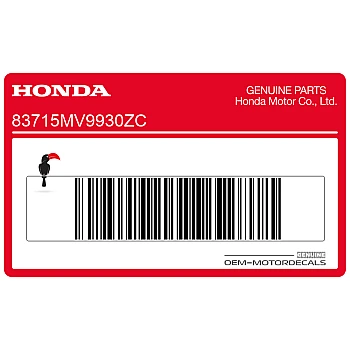 Framecover sticker, linkerkant