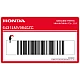 Honda CBR600F HURRICANE Adesivo Carenatura Anteriore Lato Destro OEM 64314MV9840ZC