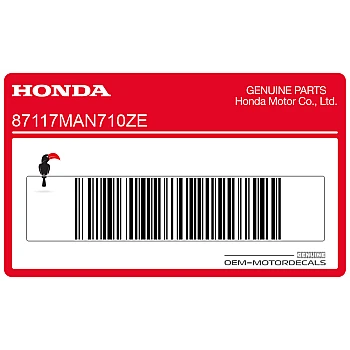 Framecover sticker, linkerkant