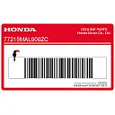 Emblemat HONDA na tylną owiewkę