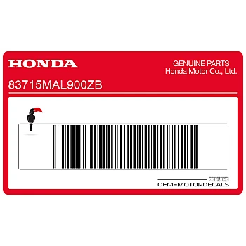 Framecover sticker, linkerkant