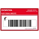 Honda CBR600F HURRICANE Aufkleber untere Verkleidung rechte Seite OEM 64313MAL900ZC