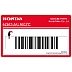 Honda CBR600F HURRICANE Adesivo carena inferiore lato sinistro OEM 64363MAL900ZC